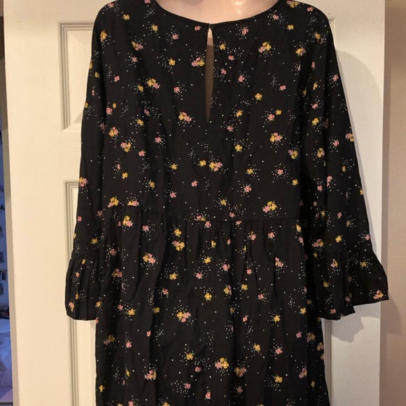 𝒷𝓁𝒶𝒸𝓀 𝒻𝓁𝑜𝓌𝑒𝓇𝑒𝒹 𝒹𝓇𝑒𝓈𝓈 - Picture 4 of 7